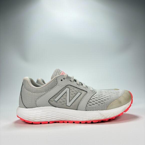 New Balance 520v5 Comfort Ride Gray Pink Running Shoes W520LS5 Women’s Size 8 - Picture 1 of 10
